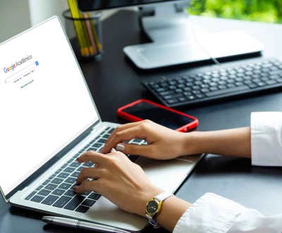 google-academico Google Acadêmico - Banner de pesquisa e artigos científicos